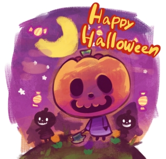 Happy Halloween(ǂԂ̐X)