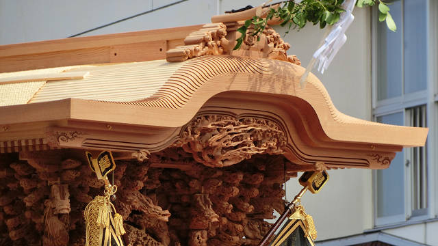 堤町地車新調入魂式