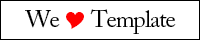 We Love Template