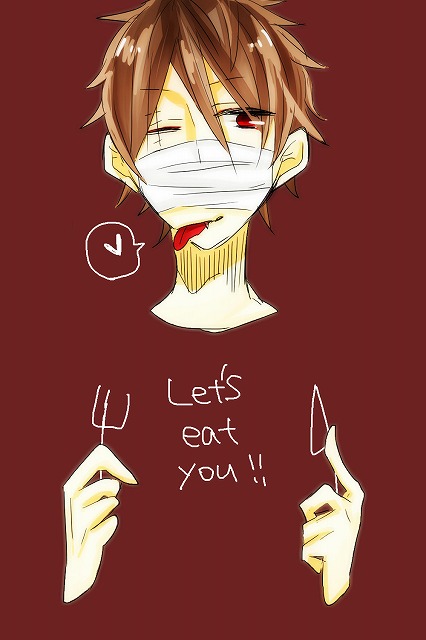 Let's eat you!!